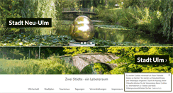Desktop Screenshot of neu-ulm.de