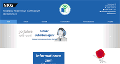 Desktop Screenshot of cms.nkg.schule.neu-ulm.de